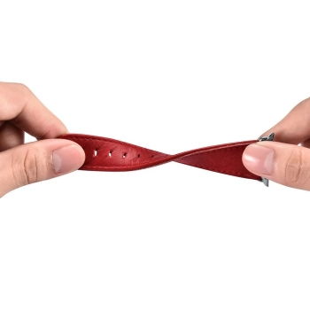  Opaska pasek z naturalnej skóry do Apple Watch 1-3 38mm Leather Vintage ciemnoniebieski - zdj. dodatkowe 8