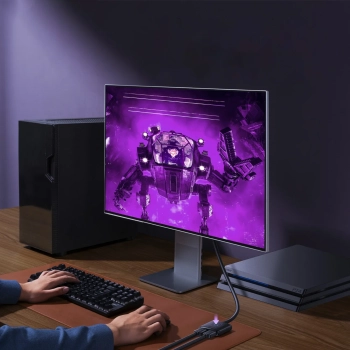  2w1 Adapter rozdzielacz HDMI 4K 60Hz dwukierunkowy AirJoy 1m czarny - zdj. dodatkowe 8