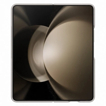  2w1 Etui silikonowe do Galaxy Z Fold 5 + rysik Slim Case beżowe - zdj. dodatkowe 1