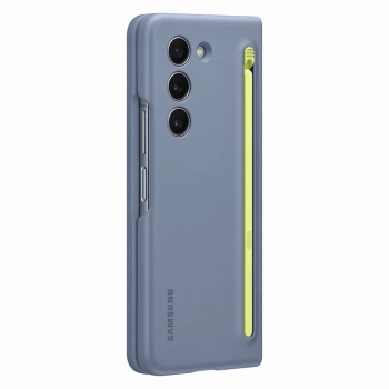  2w1 Etui silikonowe do Galaxy Z Fold 5 + rysik Slim Case niebieskie - zdj. dodatkowe 4