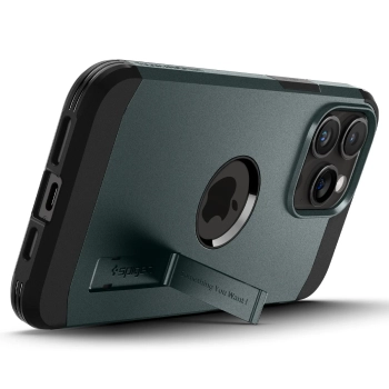  Etui Tough Armor MagSafe z podstawką na iPhone 15 Pro zielone - zdj. dodatkowe 6