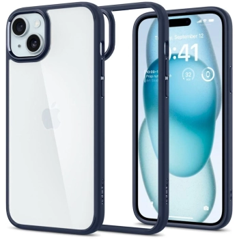  Etui Ultra Hybrid na iPhone 15 niebieskie - zdj. dodatkowe 9