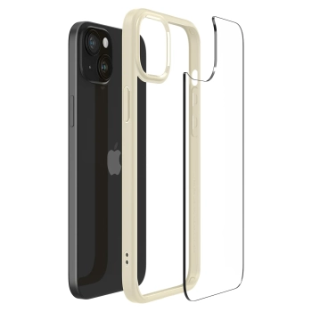  Etui Ultra Hybrid na iPhone 15 beżowe - zdj. dodatkowe 5