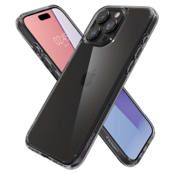  Etui Ultra Hybrid na iPhone 15 Pro Max przezroczysto-szare - zdj. dodatkowe 6
