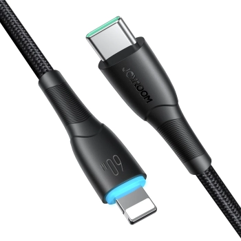 Kabel przewód Starry Series USB-C - USB-C 60W 1m czarny - zdj. dodatkowe 5