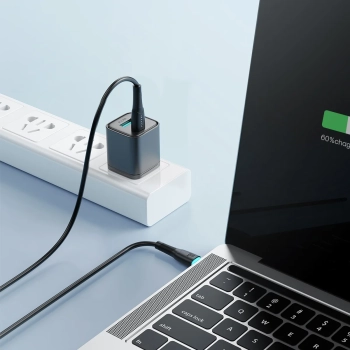  Kabel przewód Starry Series USB-C - USB-C 60W 1m czarny - zdj. dodatkowe 6