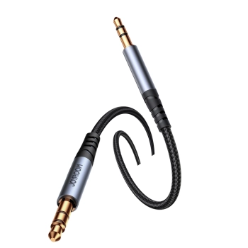  Kabel przewód Audio Stereo AUX 3.5mm mini jack 1.2m czarny - zdj. dodatkowe 6