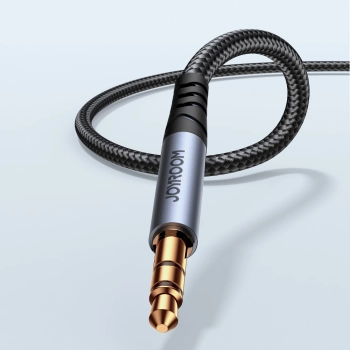  Kabel przewód Audio Stereo AUX 3.5mm mini jack 1.2m czarny - zdj. dodatkowe 8