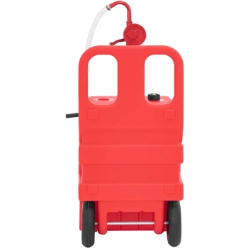  Przenośny zbiornik paliwa z ręczną pompą na kółkach 20 l/min 120 l - zdj. dodatkowe 5