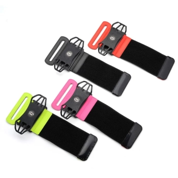  Uchwyt na telefon do 6'' na nadgarstek opaska sportowa do biegania pracy czarny - zdj. dodatkowe 7