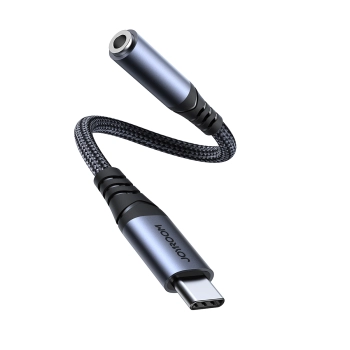 Przejściówka adapter DAC USB-C do mini jack 3.5mm czarny - zdj. dodatkowe 1