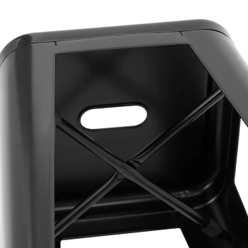  Stołek taboret hoker barowy loft czarny - 2 szt - zdj. dodatkowe 4