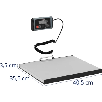  Waga paczkowa pocztowa LCD 35.5 x 40.5 cm 200 kg / 0.1 kg - zdj. dodatkowe 6