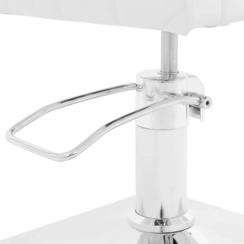  Fotel fryzjerski barberski kosmetyczny z podnóżkiem Physa RIBBLETON - biały - zdj. dodatkowe 3