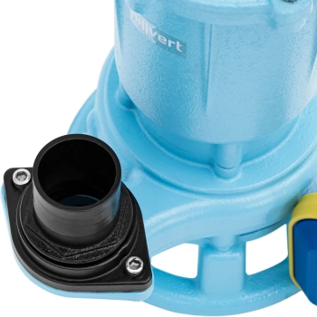  Pompa zanurzeniowa zatapialna do brudnej wody z rozdrabniaczem 500 l/min 2100 W - zdj. dodatkowe 4