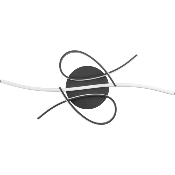  Lampa sufitowa nowoczesna LED z pilotem - przeplatające linie - zdj. dodatkowe 3