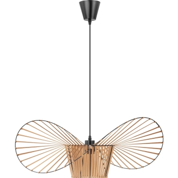  Lampa sufitowa wisząca boho 1 punktowa E27 - kapelusz - zdj. dodatkowe 1
