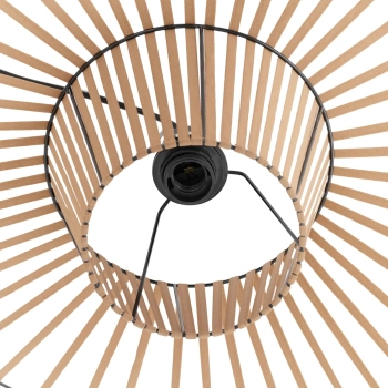  Lampa sufitowa wisząca boho 1 punktowa E27 - kapelusz - zdj. dodatkowe 3