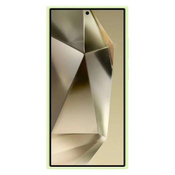  Oryginalne etui silikonowe pokrowiec do Samsung Galaxy S24 Ultra Silicone Case jasnozielone - zdj. dodatkowe 1