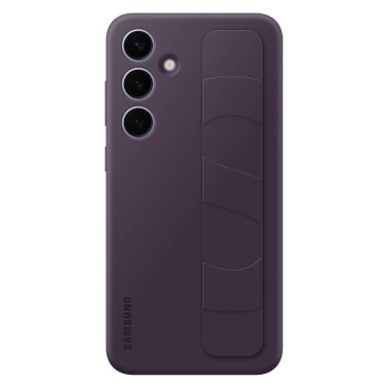  Oryginalne etui pokrowiec do Samsung Galaxy S24+ z uchwytem i podstawką Standing Grip Case ciemnofioletowe - zdj. dodatkowe 2