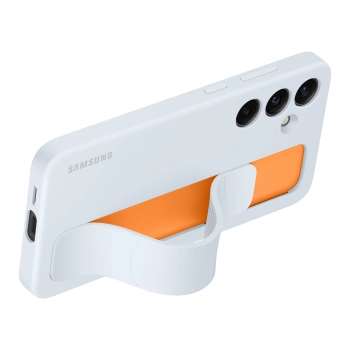  Oryginalne etui pokrowiec do Samsung Galaxy S24+ z uchwytem i podstawką Standing Grip Case jasnoniebieskie - zdj. dodatkowe 3