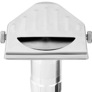  Nóż elektryczny do kebaba mięsa gładki ząbkowany z ostrzałką i stojakiem 0-6 mm 80 W - zdj. dodatkowe 2