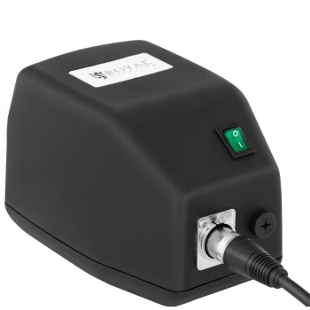  Nóż elektryczny do kebaba mięsa gładki ząbkowany z ostrzałką i stojakiem 0-6 mm 80 W - zdj. dodatkowe 6