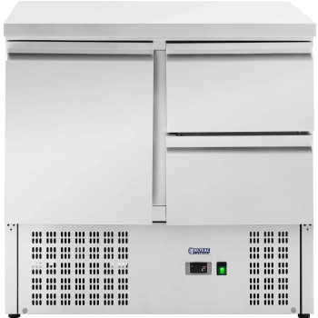 Stół chłodniczy z blatem roboczym 1 komora 2 szuflady 2-10 C 230 l 235 W - zdj. dodatkowe 1