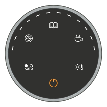  Bezprzewodowa RF 2.4GHz lampka LED oświetlenie na monitor ekran USB-C czarny - zdj. dodatkowe 5