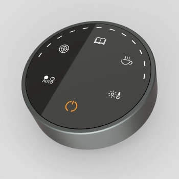  Bezprzewodowa RF 2.4GHz lampka LED oświetlenie na monitor ekran USB-C czarny - zdj. dodatkowe 6