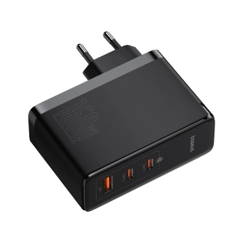  Ładowarka sieciowa PRO 160W GaN GaN5 2x USB-C / USB-A + kabel USB-C czarny - zdj. dodatkowe 6