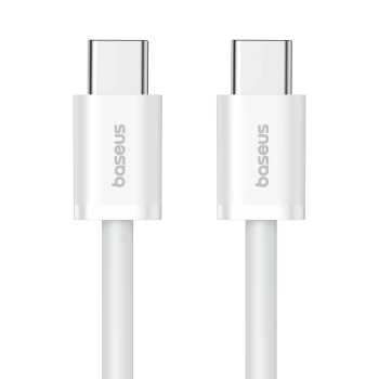  Kabel przewód USB-C 30W PD 480Mb/s Superior Series ll 1m biały - zdj. dodatkowe 2