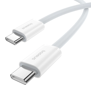 Kabel przewód USB-C 30W PD 480Mb/s Superior Series ll 2m biały - zdj. dodatkowe 1