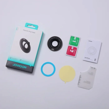  Magnetyczny uchwyt na telefon MagSafe ring na palec czarny - zdj. dodatkowe 8