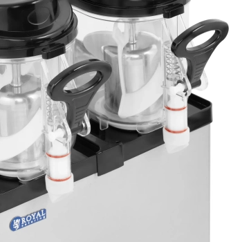  Granitor maszyna do napojów slush sorbetów podwójna LED 2 x 6 l 500 W - zdj. dodatkowe 4
