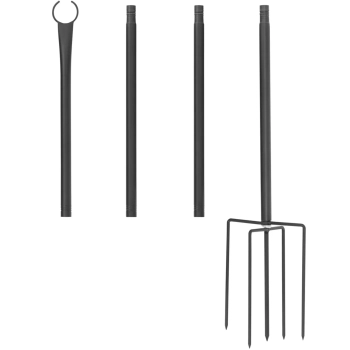  Słup do oświetlenia lamp roślin dekoracji ogrodowych - zestaw 4 szt. - zdj. dodatkowe 4