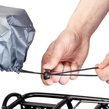  Wodoodporny pokrowiec na siodełko rowerowe - szary - zdj. dodatkowe 2