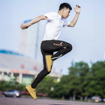  Komfortowe spodnie rowerowe oddychający materiał rozmiar M czarne - zdj. dodatkowe 8