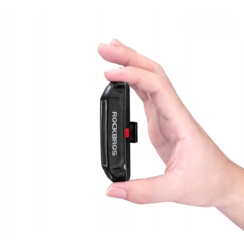  Lampka rowerowa tylna pod siodełko czerwona wodoodporna USB-A - zdj. dodatkowe 1