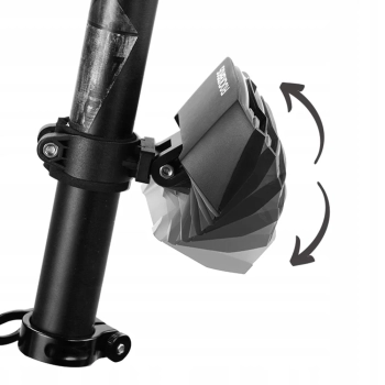  Lampka rowerowa tylna z pilotem laserem i funkcją kierunkowskazów USB-A - zdj. dodatkowe 5