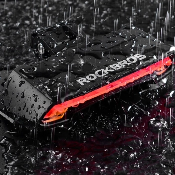  Lampka rowerowa tylna z pilotem laserem i funkcją kierunkowskazów USB-A - zdj. dodatkowe 6