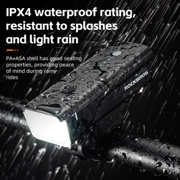  Lampka rowerowa przednia 260lm + kabel USB-C 4 tryby pracy - zdj. dodatkowe 7