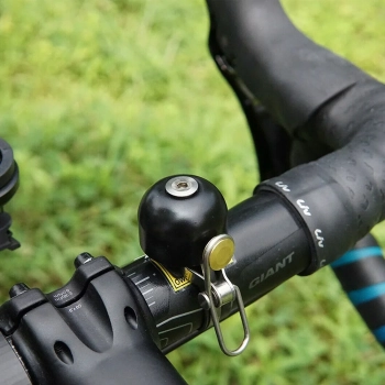  Dzwonek rowerowy retro - czarny - zdj. dodatkowe 2