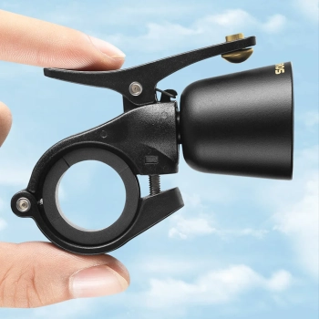  Nowoczesny dzwonek rowerowy kierunkowy dźwięk - czarny - zdj. dodatkowe 10