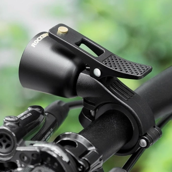  Nowoczesny dzwonek rowerowy kierunkowy dźwięk - czarny - zdj. dodatkowe 3