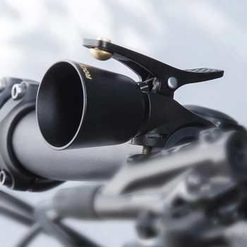  Nowoczesny dzwonek rowerowy kierunkowy dźwięk - czarny - zdj. dodatkowe 6