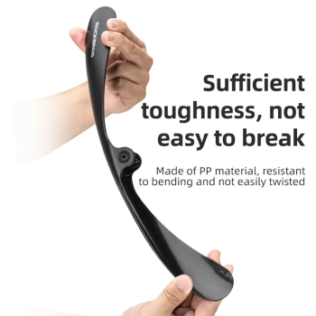  Błotnik rowerowy uniwersalny tylny przedni z regulacją - czarny - zdj. dodatkowe 3