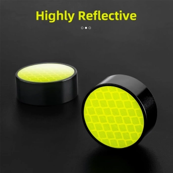  Gripy rączki chwyty rowerowe TPR z odblaskiem - zielone - zdj. dodatkowe 4