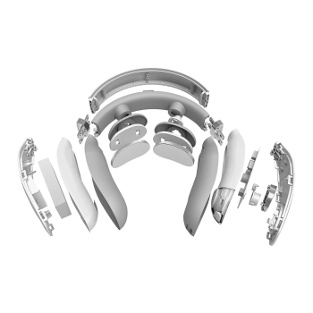  Masażer elektrostymulator karku TENS EMS z kompresem SKG 4098E biały - zdj. dodatkowe 4