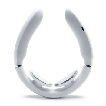  Masażer na kark z elektrostymulacją TENS EMS i kompresem SKG 4356E - biały - zdj. dodatkowe 3